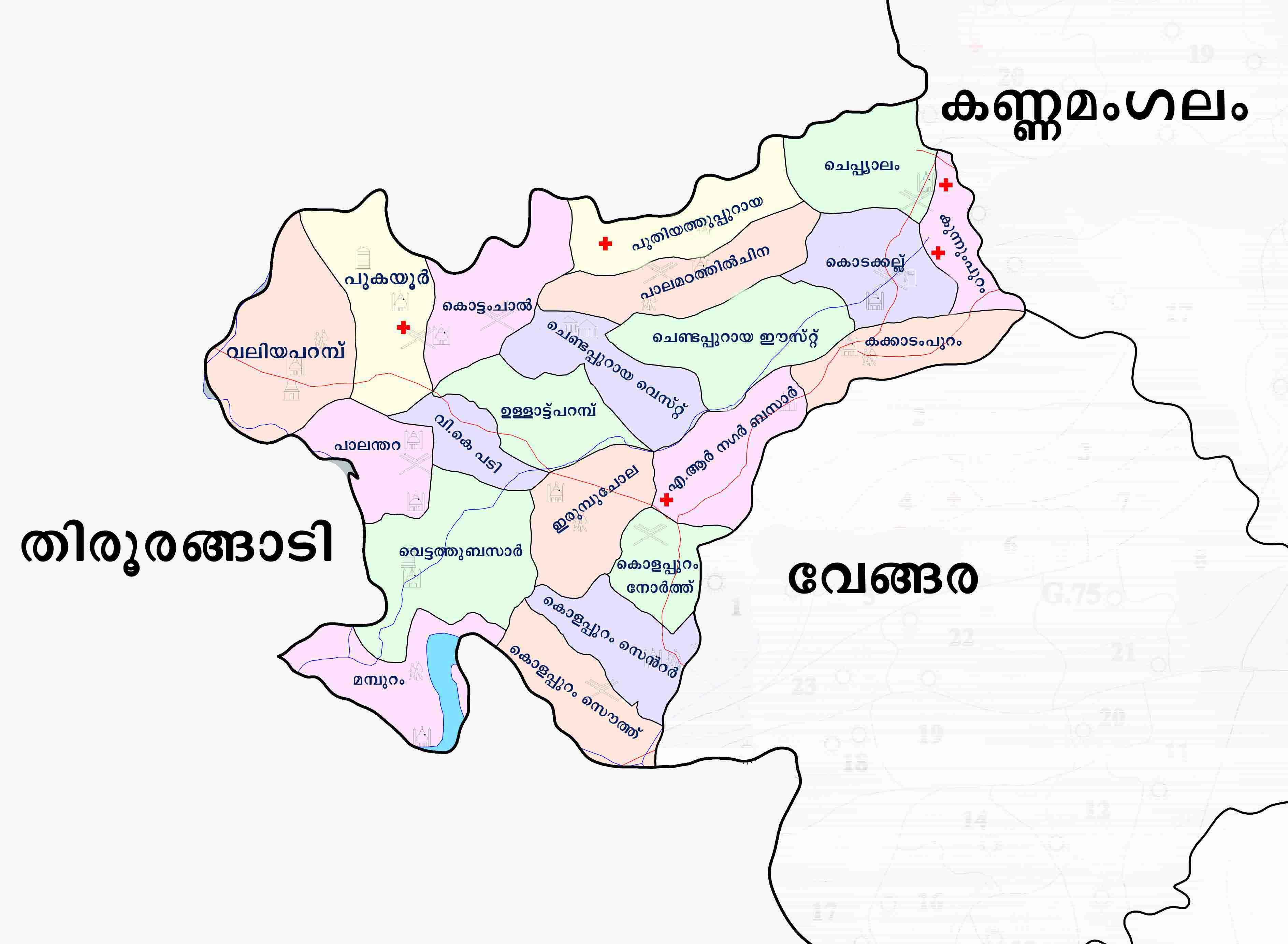 Abdurahiman Nagar Grama Panchayath Map